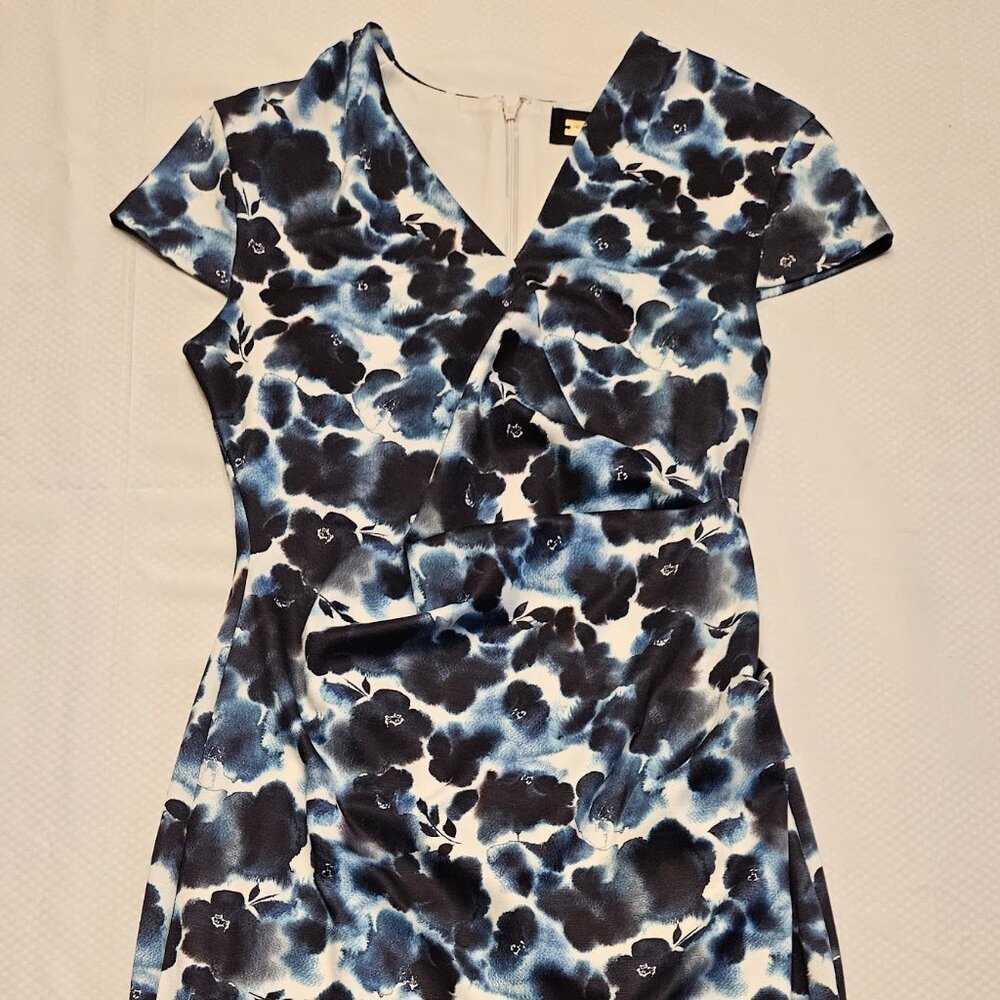 Alexia Admor Dress Blue Floral Size M